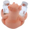 Ceramic Pig with Glass Salt & Pepper Shakers, Size L