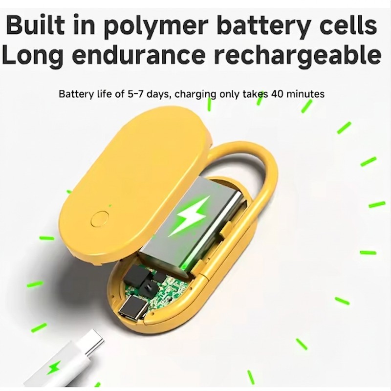 Ultrasonic Pest Repeller for Home & Vehicle – Rechargeable Design