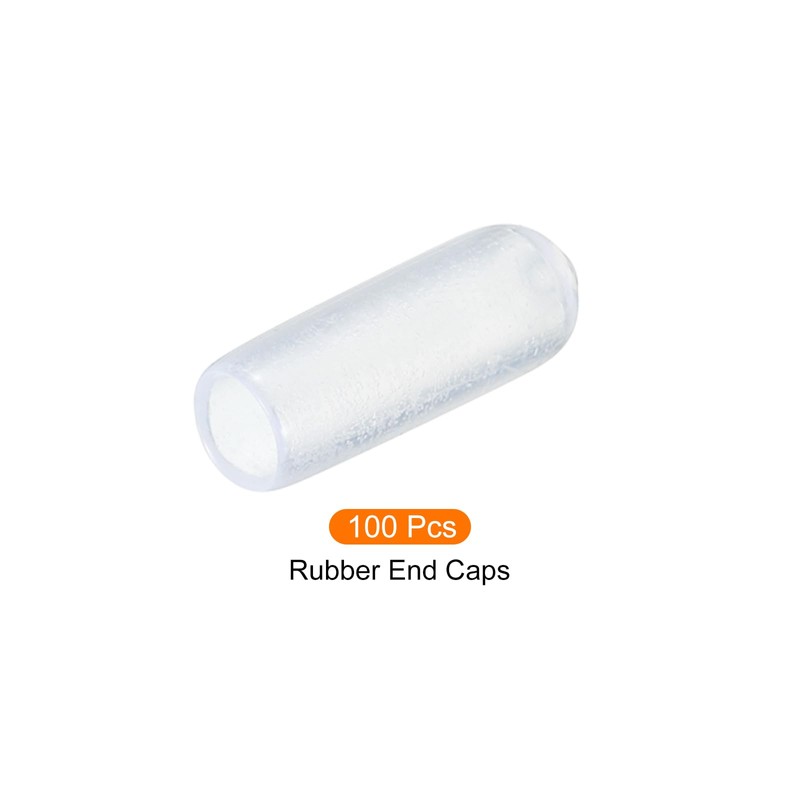 Rebower Screw Thread Protector Cover Rubber End Caps, [for Screw,