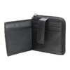 Esquire Oslo Credit Card Holder RFID Leather 10.5 cm, black,