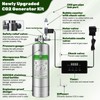 Upgraded 2L Aquarium CO2 Generator System with Timer-Enabled Motor Valve,