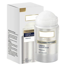 Collagen Peptides Firming Serum Stick,Luxurious Collagen Firming Cream Stick,Skin Tightening Cream for Face,Collag-en Ser-um St-ick,Anti Aging Peptides Ser-um Stic-k,30g