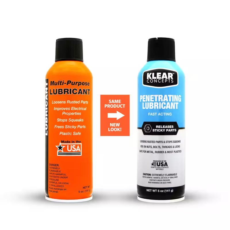 Klear Concepts 5 oz KHD Multi-Purpose Lubricant, Fast Acting, Aerosol