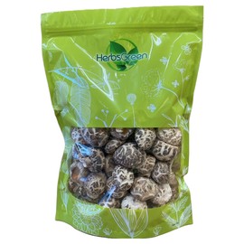Premium Dried White Flower Shiitake Mushrooms (1 LB)