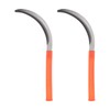 HARFINGTON 2pcs 6 Inch Brush Clearing Sickle with Forged Carbon