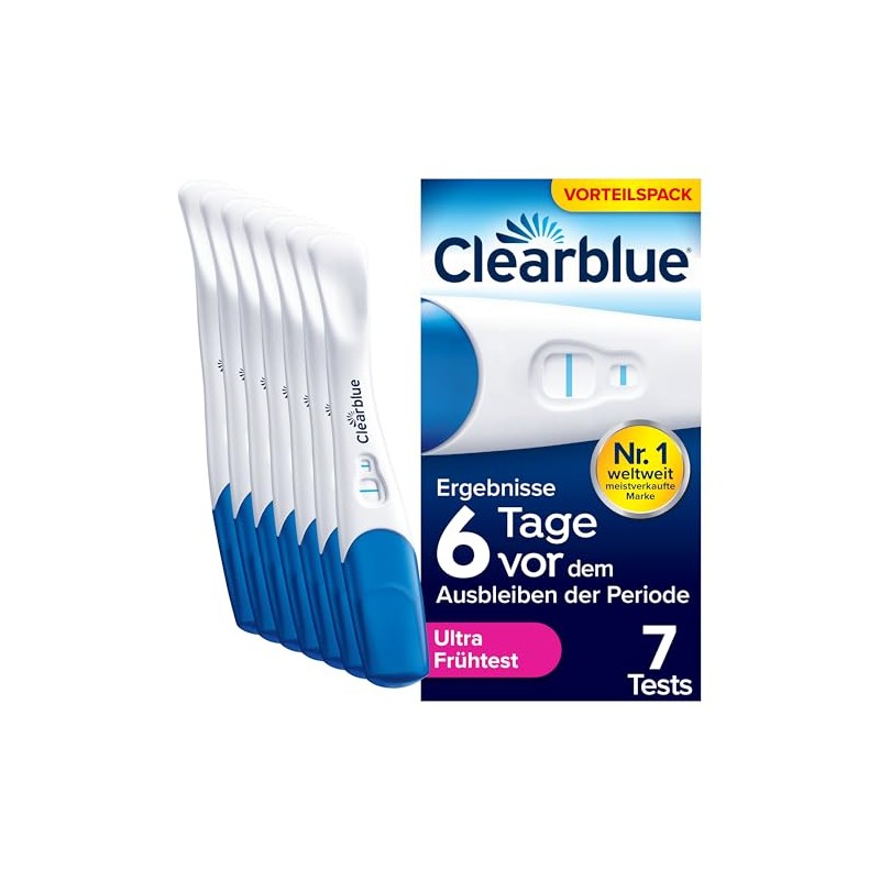 Clearblue Pregnancy Test, Ultra Early Detection, Results 6 Days Earlier,