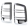 Restyling Factory Chrome ABS Tail Light Bezel Trim Cover for
