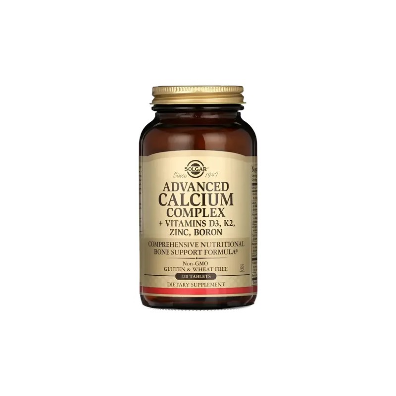 Complejo Calcio Avanzado Salud Osea Osteoporosis 120 Tabs