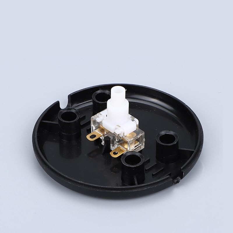 RecDec 2 Pack Floor Lamp Foot Switch Replacement Black and
