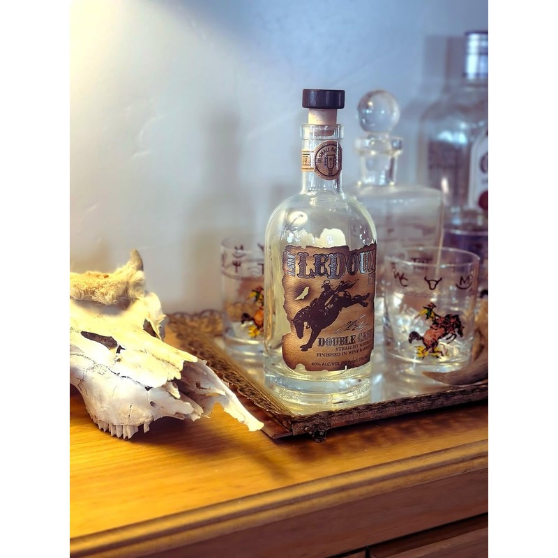 BLACK FOREST DECOR Bronco Buster Double Old Fashioned (Set of