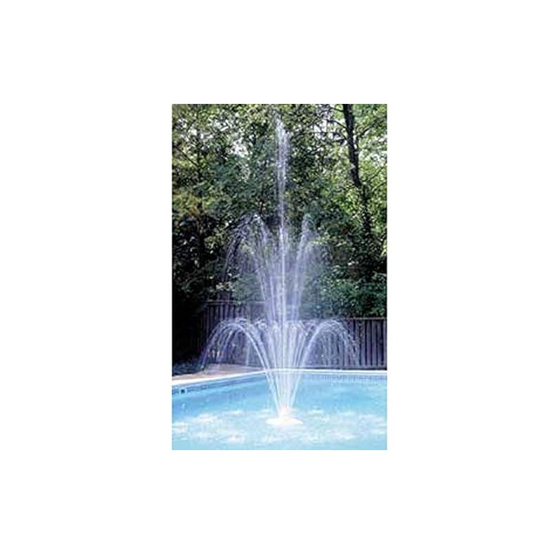 Easy to Attach Grecian Triple Tier Floating Swimming Pool Fountain