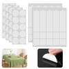 JJUNW 70Pcs Table Cloth Clips Clear, Windproof Table Cloth Holder