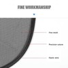 Car Window Shade for Side Windows, Foldable Double-Layer Mesh Sunshade