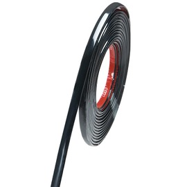 1 Pcs Black Flexible Peel and Stick Wall Molding,16.4 ft Self Adhesive Peel and Stick Molding for Home Decor, Peel and Stick Molding Trim for Walls,Door,Mirror,Wardrobe,Floor,Furniture