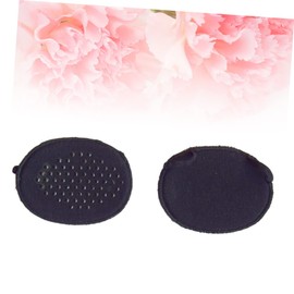 COLLBATH Open-toed High Heel Cushions Invisible Forefoot Pads for Women Soft Gel Metatarsal Shoe Protectors Comfortable Ball of Foot Relief Black