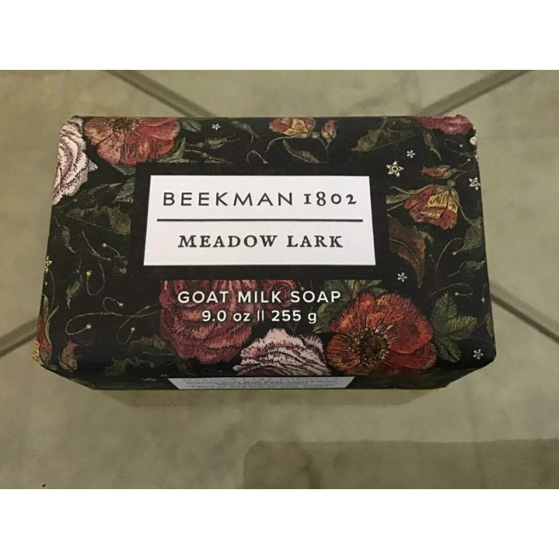Beekman 1802 Goat Milk Soap - 9 oz. huge size.
