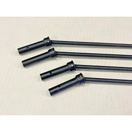 G-Maxx Front & Rear Steel CVD Axle Driveshaft Set Drive Shafts Arrma Outcast 1/5 8s EXB