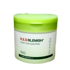 NEWHeat Cooling Dr.G Red Blemish Turnip Cica Icing Pads 60 sheets / NEW열감쿨링 닥터지 레드 블레미쉬 순무 시카 아이싱 패드 60매