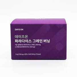 Days On Paradise Grain Burning 28 tablets (1 pack) / 데이즈온 파라다이스 그레인 버닝 28정 1개