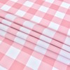 Essifunia Waterproof Checkered Tablecloth Runner Fabric - Rectangle 12x108 Inch