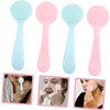 PACKOVE Cepillo Limpiador Facial De Silicona 4pcs Exfoliante Facial Cepillo