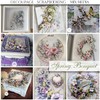 ITD Collection Spring Bouquet Rice Paper RP070 21 x 30