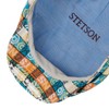 Stetson Jacquard Driver Flat Cap - Multicoloured Hat - Checked