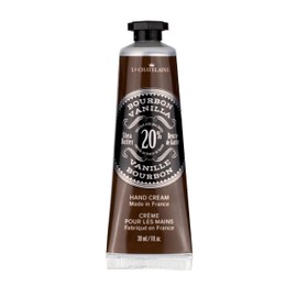 La Chatelaine 20% Shea Butter Hand Cream Travel Size, Men, Unisex, Organic Argan Oil, Moisturizing, Nourishing, Extra-Rich Hand Lotion, Made in France, Paraben Free, 1 oz / 30ml (Bourbon Vanilla)