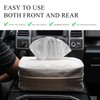 JUSTTOP Car Standard Tissue Holder, 120 Tissues Cover Box Backseat