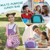 VASCHY Lunch Bag for Kids, Boys Cute Reusable Insulated Large