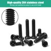 Pack of 500 Micro Screws, Electronic Screws, Laptop Repair Screws,