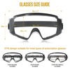 OneTigris Tactical Goggles Over Glasses, Anti Fog Tactical Eyeglasses, Safety