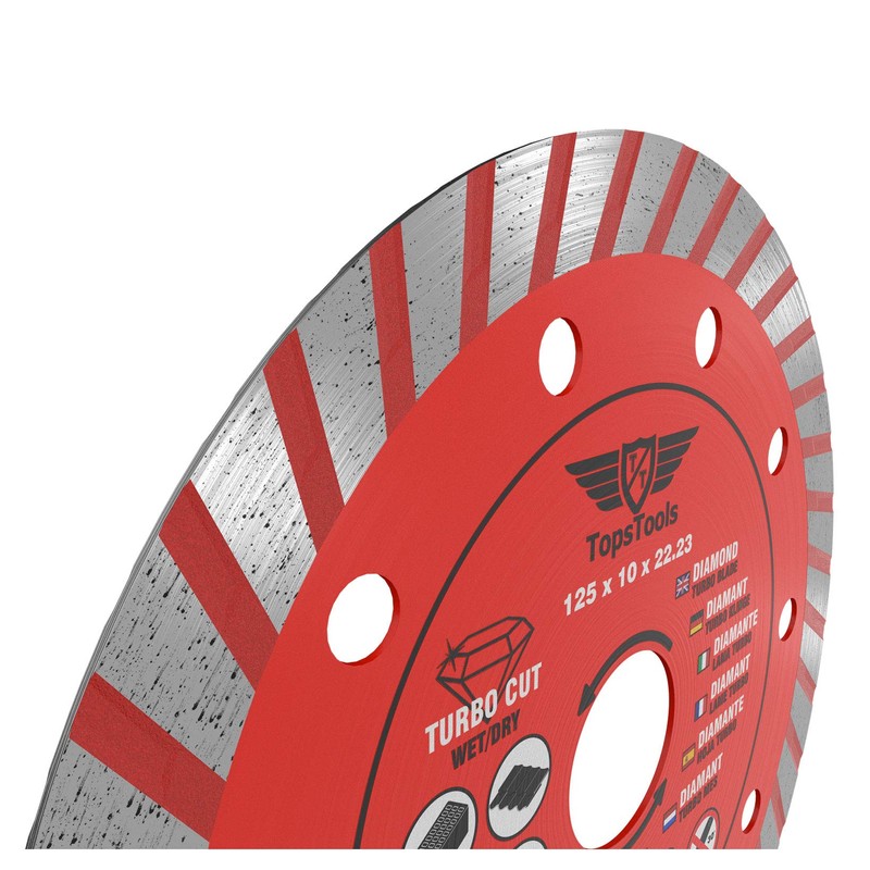 1 x TopsTools TTDT125 125mm (5 inch) x 10mm x