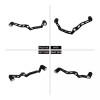 HDBUBALUS Heel Toe Gear Shift Lever Shifter Pegs For Harley