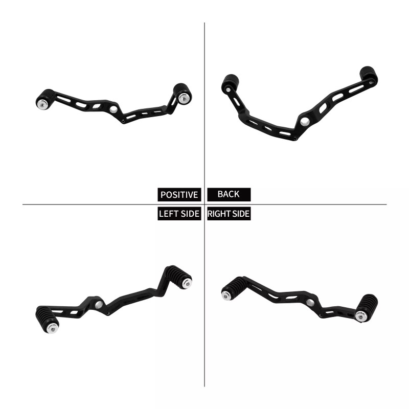 HDBUBALUS Heel Toe Gear Shift Lever Shifter Pegs For Harley