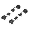 100Pcs Nylon Wire Grommet Strain Relief Bushing Electric Cable Fixing