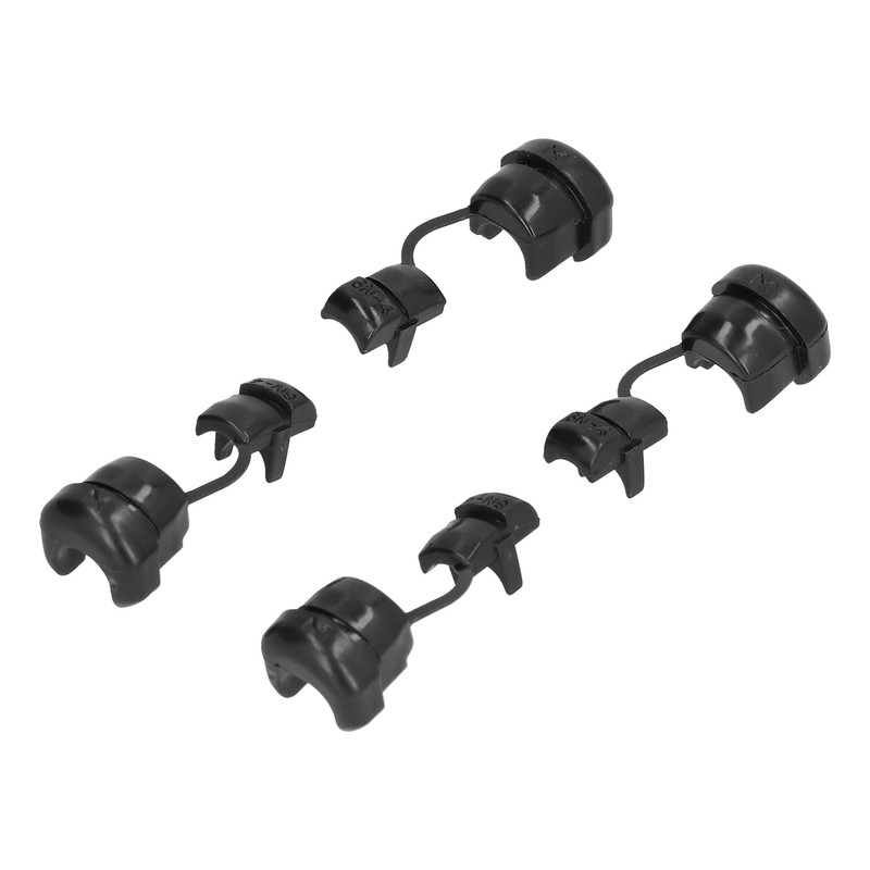 100Pcs Nylon Wire Grommet Strain Relief Bushing Electric Cable Fixing
