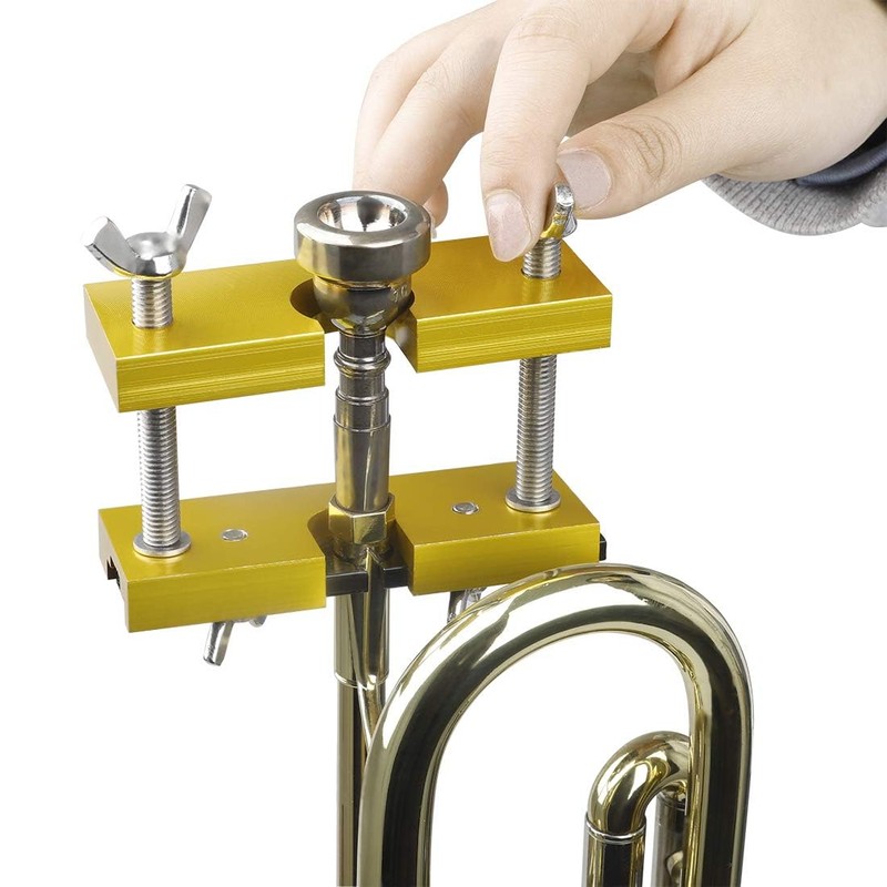 zalati Mouthpiece Puller Tool Remover Holder Tools for Brass Instruments