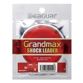 Seaguar Line Leader Seaguar Grand Max Shock Leader, Fluorocarbon Fishing Line, 30m, 2 No, 10.5 lb, Clear