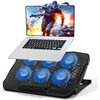 Adjustable Laptop Stand with 6 Quiet Cooling Fans, Upgraded Laptop