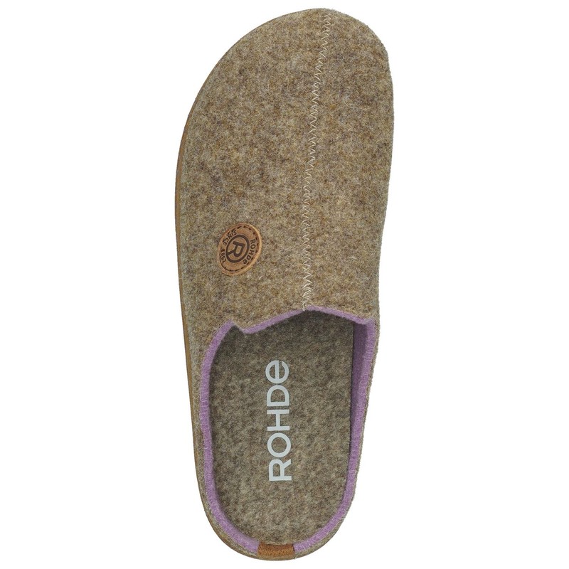 Rohde Women's Foggia mules, 17 linen, 38 EU
