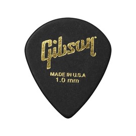 Gibson Modern Guitar Picks, 6 Pack Black 1.0mm