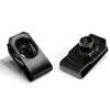 M6 Black U-Style Clip-On Nut, U-Type Carbon Steel Regular Extruded
