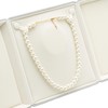 COWFEX Velvet Big Chunky Necklace Gift Box Showcase Jewelry Pearl
