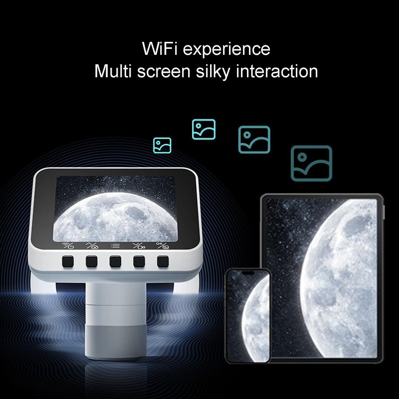WiFi Electronic Eyepiece, 1080P Video Recording Digital Telescope Camera Eyepiece