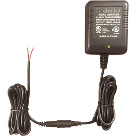 OhmKat Video Doorbell Power Supply - Compatible with Blink Smart Wi-Fi Video Doorbell - No Existing Wiring Required - Transformer, Adapter, Power Kit & Supply All in One (Black)