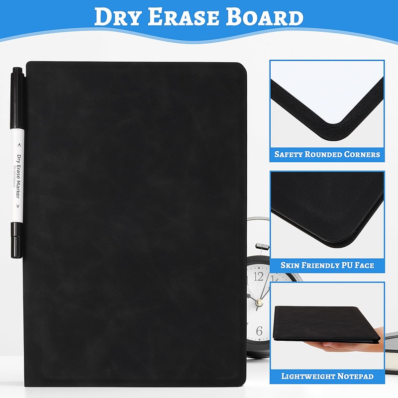 Marspark Portable White Board Dry Erase Board 9.4" x 6.7"