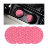 Mandark 4PCS Car Cup Holder Coasters, 2.75 Inch Non-Slip Insert