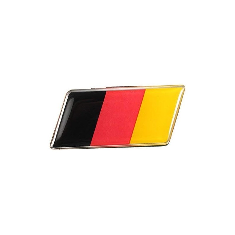 MOMOALA Aluminium German Germany Flag Badge Grille Emblem Car Sticker