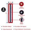 Breezium Nylon American Flag Pull Down Banner, 16” x 72”
